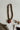 Janel Brown Tiger Eye Heart Necklace - flat lay