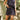 Lena Navy & White Polka Dot Shorts- front view