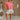 Kennedy Pink Open Back Tee- full body front view