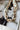 Emma Ivory Multi Floral Scarf Necklace- close up view