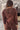 Gabi Brown Zip-Up Hoodie - back view