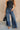 Judy Blue: Felicity Dark Wash Wide Leg Jeans - frontal view