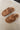 Joia Brown Suede Slide-On Clog Mule- full top view