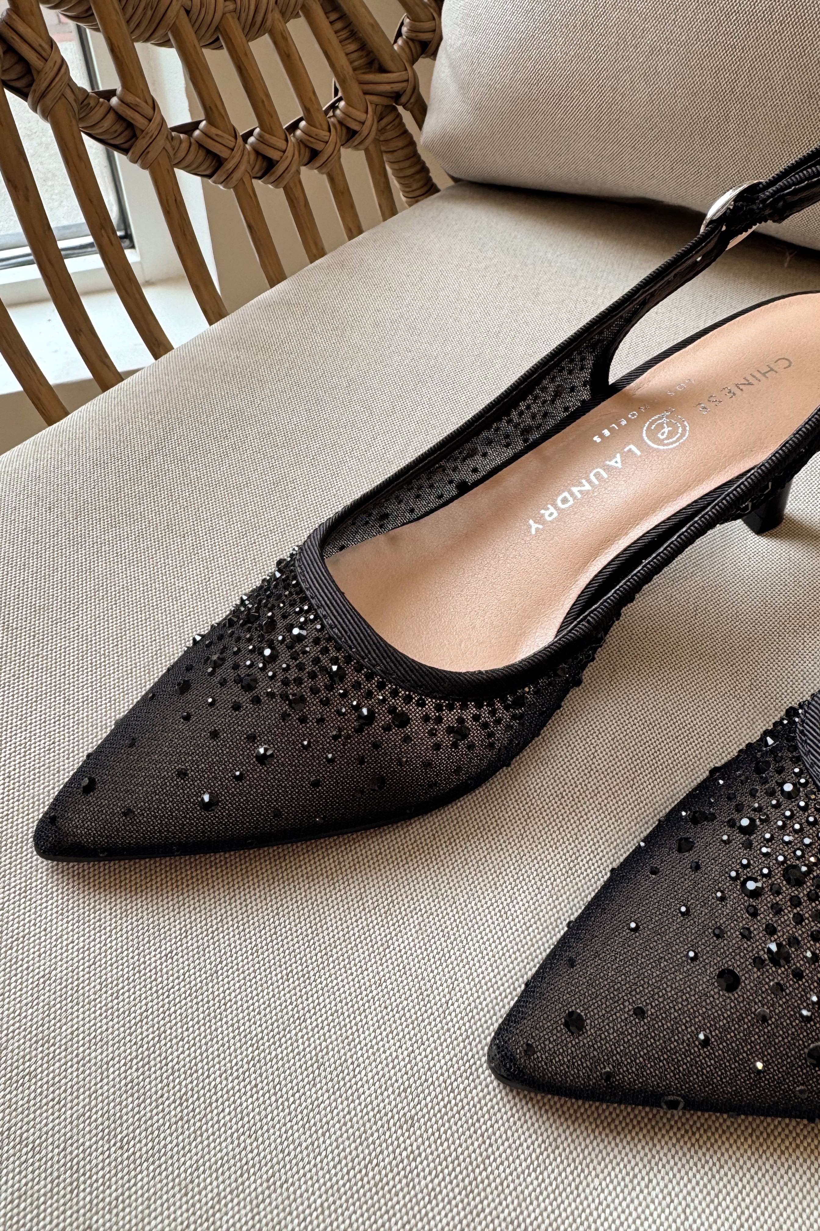 Chinese Laundry Merry Mesh Slingback Mesh Pump- front view