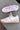 Gola Tornado Zephyr Chalk Pink & Off White Sneaker  full flat lay view