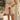 Sophia White & Red Floral Stitch Shorts- front view