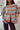 Kelli Mauve Striped Cardigan - front view