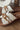 Corkys Chain Letter Ivory Sandal - close up side view