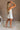 Rylie White Strapless Flare Mini Dress - full side view