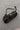 Lizzie Black Suede Shoulder Tote Purse- full view