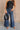 Judy Blue: Felicity Dark Wash Wide Leg Jeans -  front view