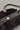 Lizzie Black Suede Shoulder Tote Purse= close up top view