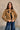 Briston Camel Sherpa Zip-Up Jacket - upper body front