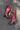 Romi Burgundy Western Boots - flat lay view