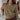 Sami Olive Leather Collar Zip-Up Sweater - front view