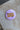 Touch Down Purple Game Day Button - flat lay 