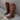 Billini Finley Brown Suede Tall Boot- side view