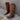 Billini Finley Brown Suede Tall Boot- side view