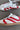 Shu Shop Sadie Red Sneaker - close up flat lay view