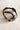 Amora Gold &amp; Black Western Medallions Belt- close up top view