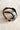 Amora Gold &amp; Black Western Medallions Belt- close up top view