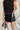 Cami Black & Linen Tie Skort- frontal side view