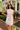 Amelia Lavender Ruched & Buttoned Mini Dress- front view