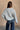 Ginelle Grey Cable Knit Sweater - back view