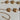 Cassie Gold Hammered Medallion Chain Belt - flat lay