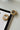 Delilah Gold & Pearl Hoop Earrings - close up flat lay