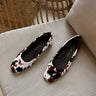 Matisse Phillip Brown Calf Hair Ballet Flat- full top view