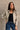 Rosalind Beige Zip Up Collared Jacket - view of front
