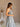 Keya Printed Smocked Halter Maxi Dress - upper body side view