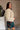 Arabella Ivory Faux Fur Cropped Jacket - side view