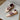 Dirty Laundry Trackstar Taupe Shearling Sneaker- flat lay view