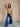 Rachele Multi Color Mock Neck Sweater - full body front view