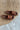 Corkys Chain Letter Cognac Sandal - top flat lay view
