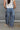 Carson Side Panel Barrel Leg Jeans - lower back view