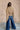 Rachele Multi Color Mock Neck Sweater - full back view
