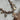 Taryn Beige Western Scarf & Charms Necklace- close up flat lay view