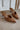 Steve Madden Mod Chestnut Suede Dress Mule- close up side view