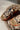 Sorel Rein Lace Brown & Black Platform Sandal- flat front view