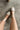 Santorini Beige Linen & Espadrille Ankle Strap Flat- front top view