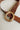 Jayla Brown Suede Belt - flat lay