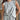 Hayes Grey Front Tie Tank - front view