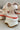 Sorel Kinetic Impact Slingback Pearlescent & Coral Heel Sandal- close up back view