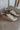 Dolce Vita Delany Light Gold Crinkle Patent Sneaker- frontal side view