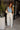 Tinley Light Blue Cropped Denim Vest - full body front view