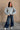 Ginelle Grey Cable Knit Sweater - full body front view