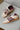 Dirty Laundry Trackstar Taupe Shearling Sneaker- full flat lay view